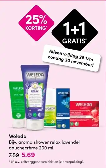 Drogisterij Visser Weleda aanbieding