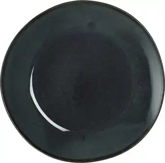 Intratuin Mica Decorations dinerbord Racco antraciet D 26,5 H 2,5 cm aanbieding