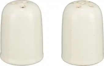 Intratuin Mica Decorations peper en zoutstel Racco wit D 4,5 H 7 cm aanbieding