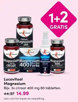 Drogisterij Visser Lucovitaal Magnesium aanbieding