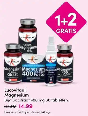 Drogisterij Visser Lucovitaal Magnesium aanbieding
