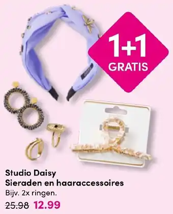 Drogisterij Visser Studio Daisy Sieraden en haaraccessoires aanbieding