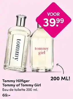 Drogisterij Visser Tommy Hilfiger Tommy of Tommy Girl aanbieding
