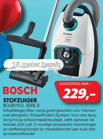 Bosch stofzuiger BGL8HYG1 serie 8
