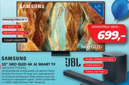 Vobis Samsung NEO QLED 4K AI SMART TV QE55QN77FATXXN aanbieding