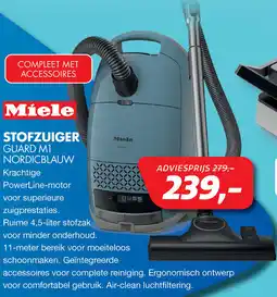 Vobis Miele stofzuiger guard M1 NORDICBLAUW aanbieding