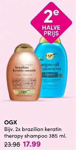 Drogisterij Visser OGX aanbieding