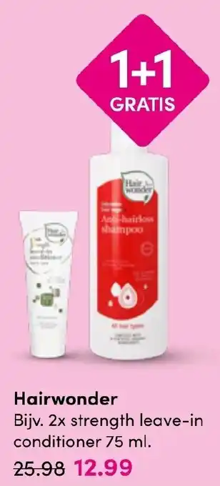 Drogisterij Visser Hairwonder aanbieding