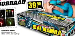 Vuurwerk Bull 04995 Blue Mamba aanbieding