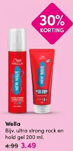 Drogisterij Visser Wella aanbieding