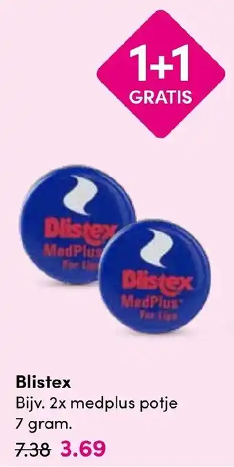 Drogisterij Visser Blistex aanbieding