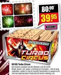 Vuurwerk Bull 03165 Turbo Circus aanbieding