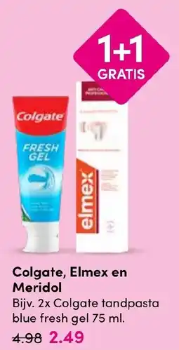 Drogisterij Visser Colgate, Elmex en Meridol aanbieding