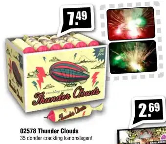 Vuurwerk Bull 02578 Thunder Clouds aanbieding
