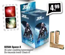 Vuurwerk Bull 02584 Space-X aanbieding