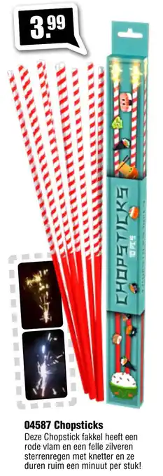 Vuurwerk Bull 04587 Chopsticks aanbieding