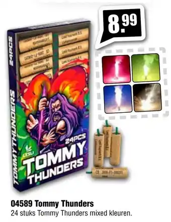 Vuurwerk Bull 04589 Tommy Thunders aanbieding