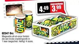 Vuurwerk Bull 02347 Orc aanbieding