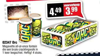 Vuurwerk Bull 02347 Orc aanbieding