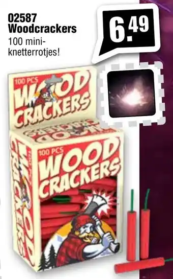 Vuurwerk Bull 02587 Woodcrackers aanbieding