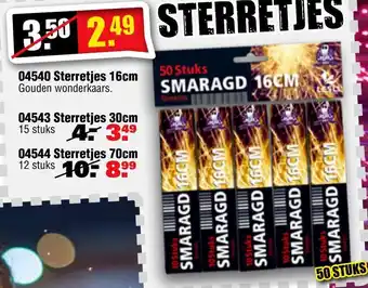 Vuurwerk Bull 04540 Sterretjes aanbieding
