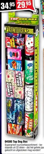 Vuurwerk Bull 04580 Top Dog Box aanbieding