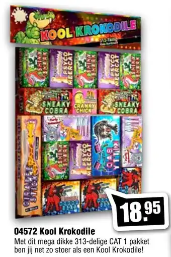Vuurwerk Bull 04572 Kool Krokodile aanbieding