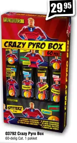 Vuurwerk Bull 03792 Crazy Pyro Box aanbieding