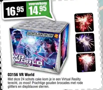 Vuurwerk Bull 03156 VR World aanbieding