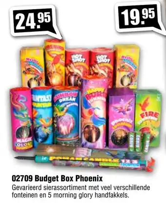 Vuurwerk Bull 02709 Budget Box Phoenix aanbieding