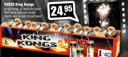 Vuurwerk Bull 03828 King Kongs aanbieding