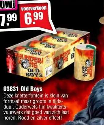 Vuurwerk Bull 03831 Old Boys aanbieding