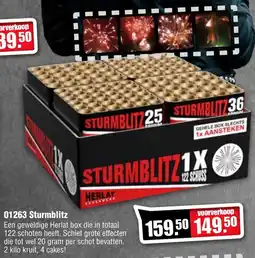 Vuurwerk Bull 01263 Sturmblitz aanbieding