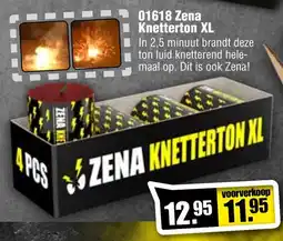 Vuurwerk Bull 01618 Zena Knetterton XL aanbieding