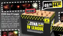 Vuurwerk Bull 01635 Zena IV League aanbieding