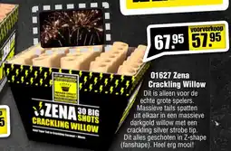 Vuurwerk Bull 01627 Zena Crackling Willow aanbieding