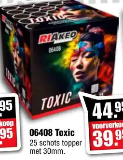 Vuurwerk Bull 06408 Toxic aanbieding