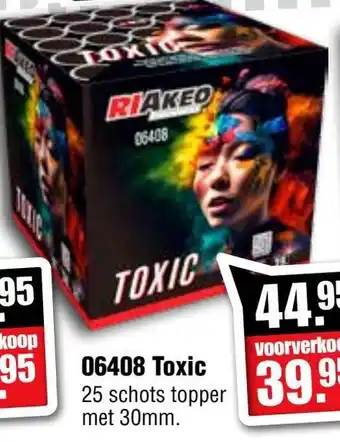 Vuurwerk Bull 06408 Toxic aanbieding