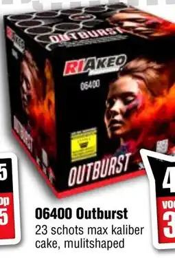 Vuurwerk Bull 06400 Outburst aanbieding