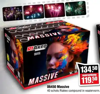 Vuurwerk Bull 06450 Massive aanbieding