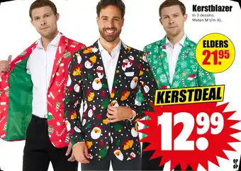 Dirk Kerstblazer aanbieding