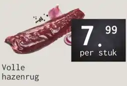 Naanhof Volle hazenrug aanbieding