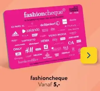 Primera Fashioncheque aanbieding