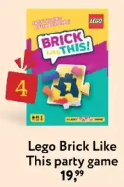 Primera Lego Brick Like This party game aanbieding