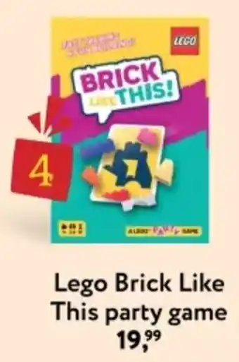 Primera Lego Brick Like This party game aanbieding