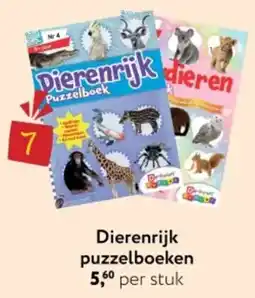 Primera Dierenrijk puzzelboeken aanbieding