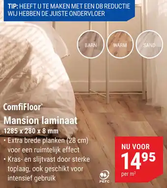 Pontmeyer ComfiFloor Mansion laminaat aanbieding