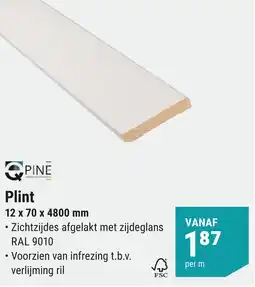 Pontmeyer Pine Plint aanbieding