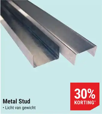 Pontmeyer Metal Stud aanbieding
