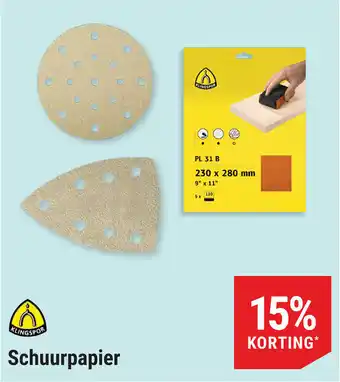 Pontmeyer Schuurpapier aanbieding